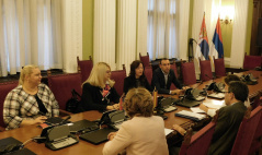 5 November 2019 The National Assembly standing delegation to PACE in meeting with the Spanish Ambassador to Serbia 